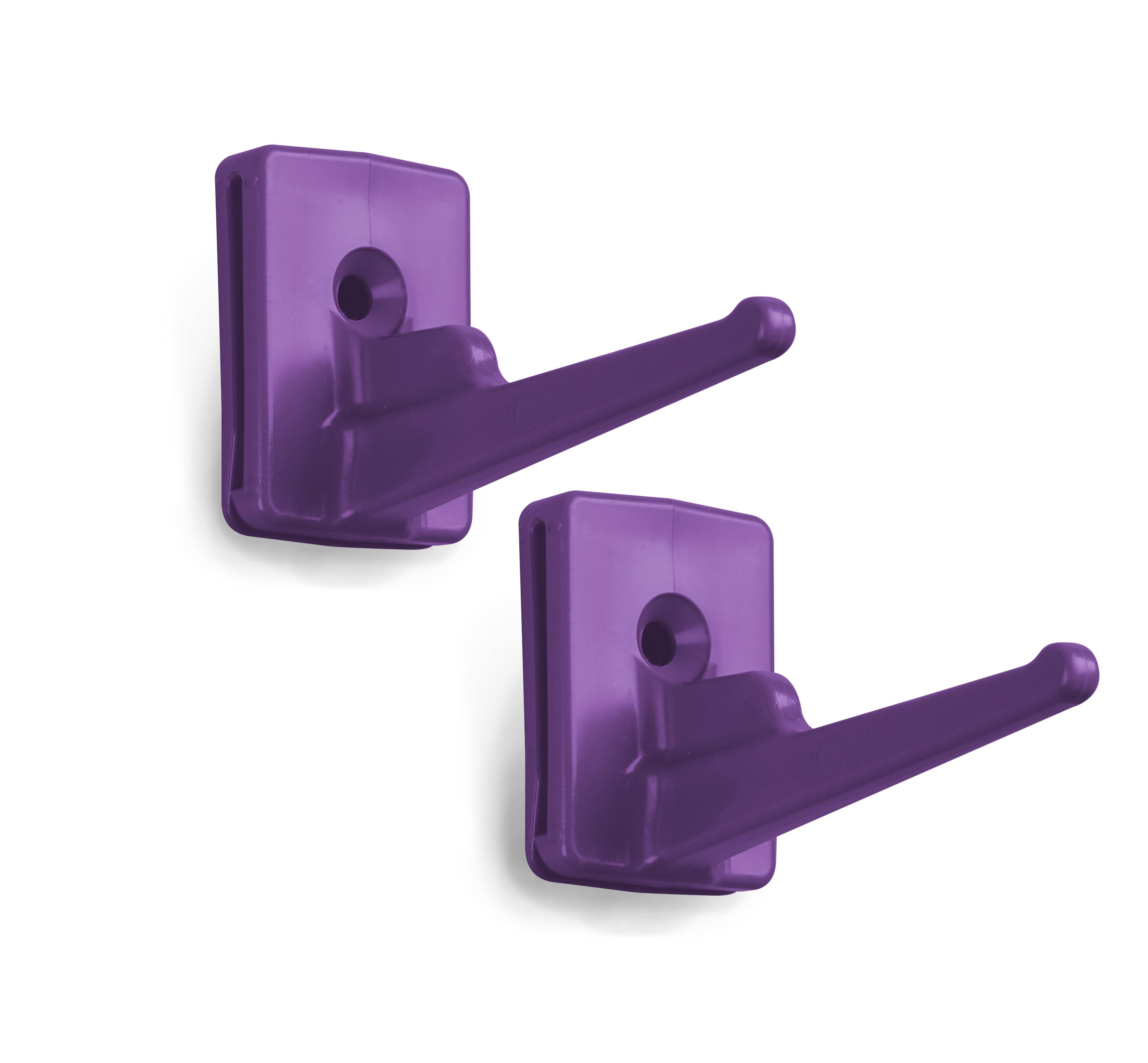 Крючок для органайзера настенного HACCPER Control Point фиолетовый, 2 шт/упак
