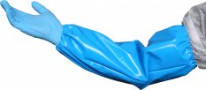 Нарукавник HACCPER Uretex Safegrip 460х220 мм, 150 мкм, синий, 10 шт/упак, 100 шт/кор