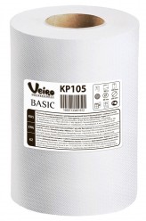 Полотенца Veiro Professional Comfort в рулонах с центр.вытяжкой белые, 200 м, 1 слой, 6рул/упак