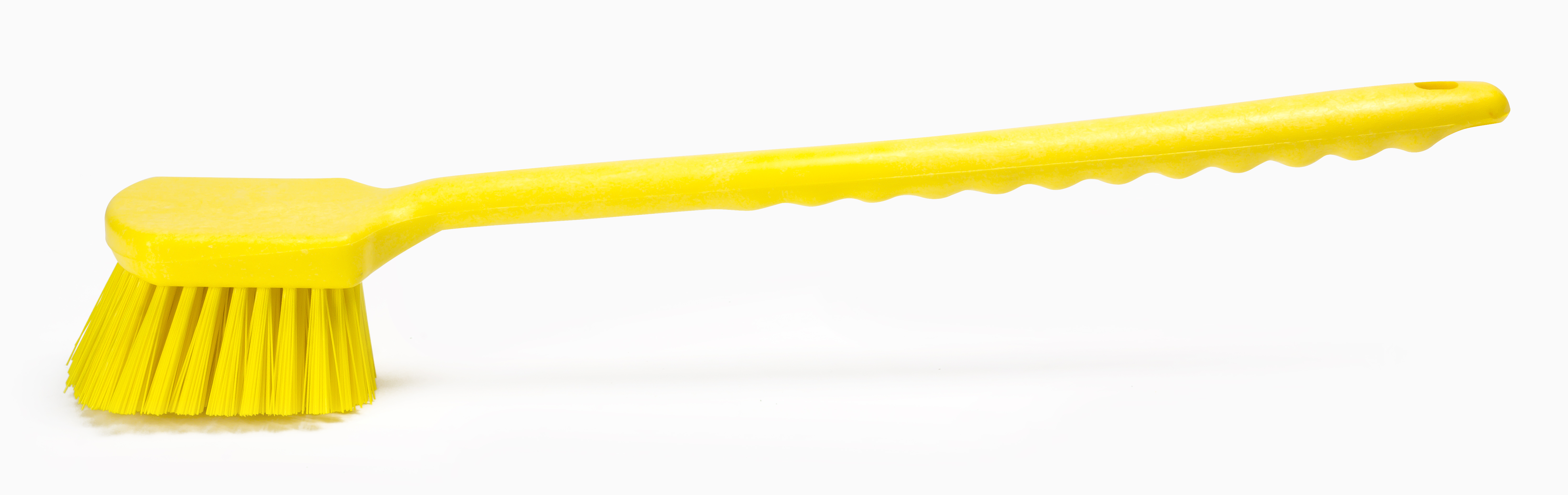 Щетка HACCPER с длинной ручкой, для мытья и оттирки, жесткая, 500 мм, желтая