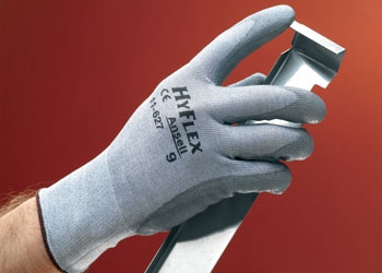 Перчатки Ansell HyFlex Dyneema полиуретановое покрытие серые 210-270 мм,(9)