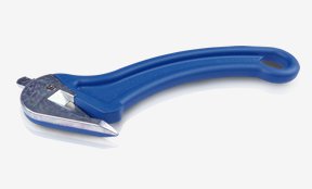 Нож безопасный металлодетектируемый M&P SOFIAC 2 ALD с титановым лезвием, синий