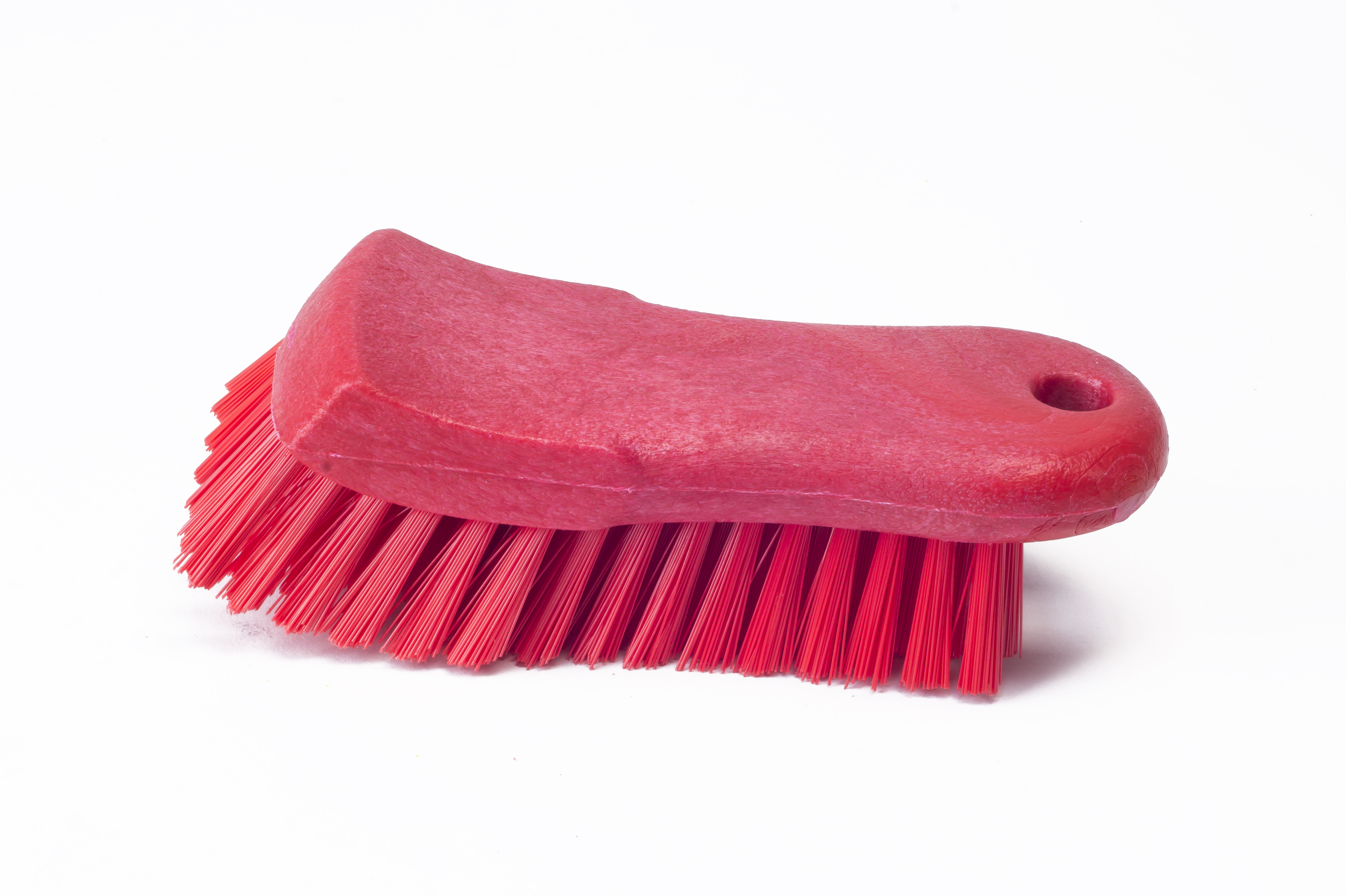 Щетка HACCPER для мытья разделочных досок, рабочих поверхностей, жесткая, 153 мм, красная