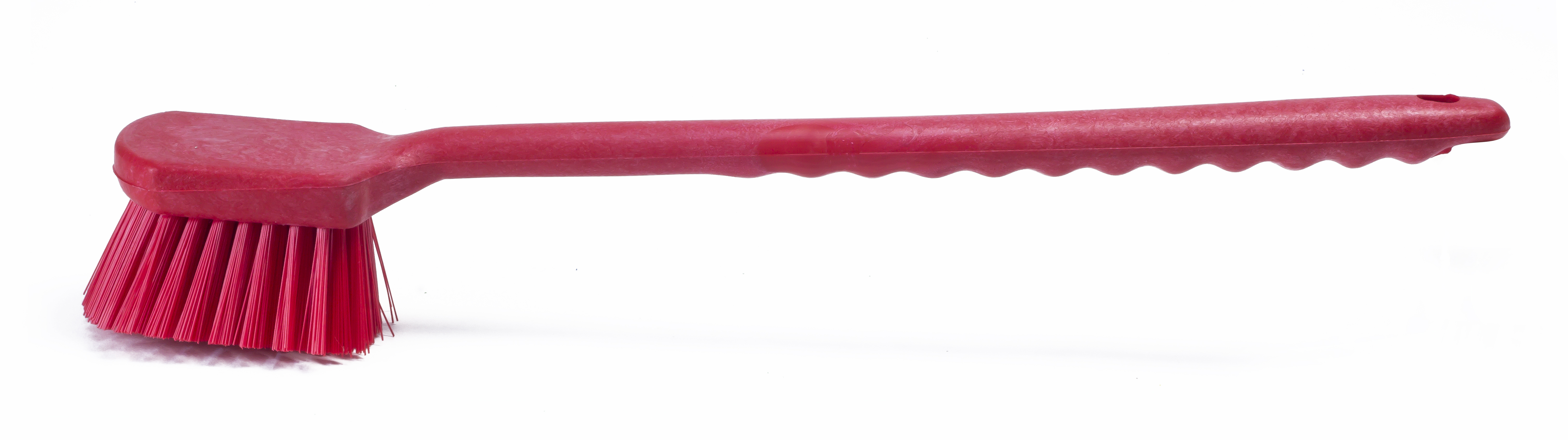 Щетка HACCPER с длинной ручкой, для мытья и оттирки, жесткая, 500 мм, красная