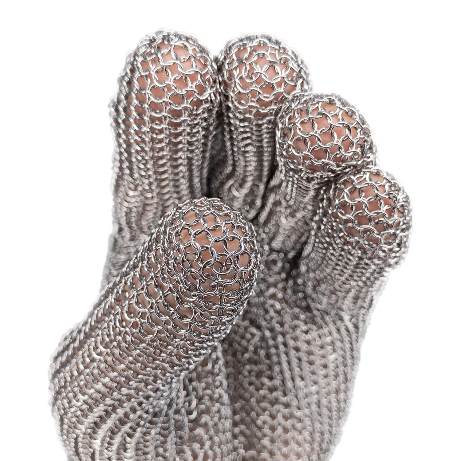 Кольчужная перчатка Certaflex Prima без отворота с пластиковым ремешком (размер L)
