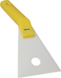 Скребок Vikan ручной из нейлона, 105 мм, желтый